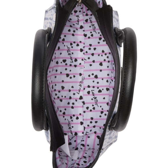 NWT Betsey Johnson quilted tye dye satchel bag - Picture 7 of 7